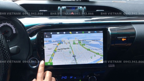 Màn hình DVD Android xe Toyota Hilux 2016 - nay | Fujitech 